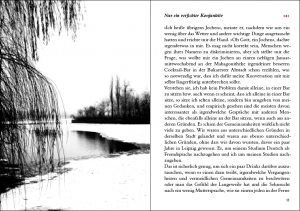 Doppelseite mit Text und Foto "Vom östlichen Rande des Imperiums"